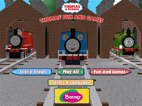 Thomas' Fun And Games DVD Menu by CSimpsonsThomasFan on DeviantArt