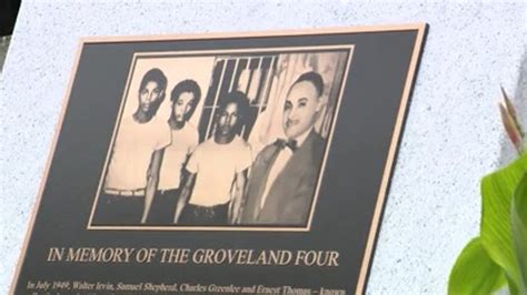 'Groveland Four' memorial unveiled in Lake County