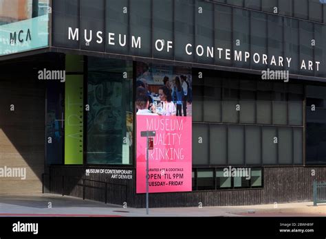 Museum of Contemporary Art,Lower Downtown,Denver,Colorado,USA Stock Photo - Alamy