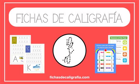 Aprender las vocales, fichas en pdf para imprimir | Fichas de Caligrafía Seasons Of The Year ...