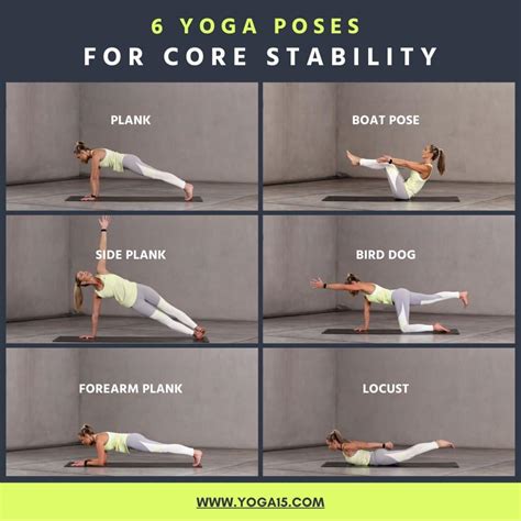 6 Yoga Poses To Improve Core Stability - Yoga 15