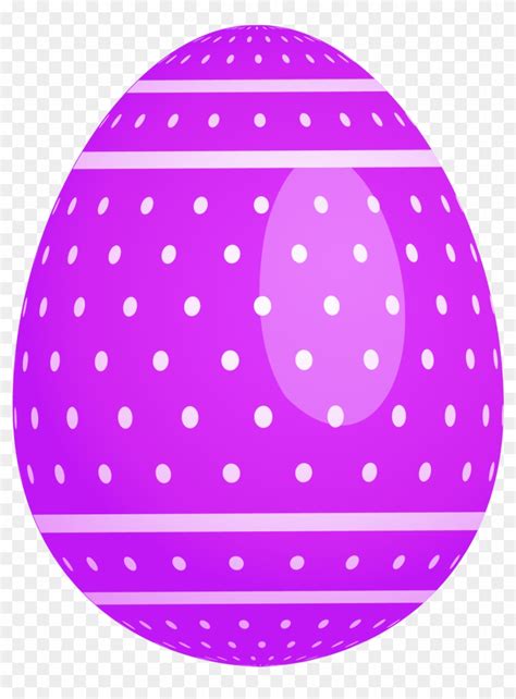 Purple Dotted Easter Egg Png Clipart Purple Easter Egg Clipart Transparent Png 1437x1790 66207 ...