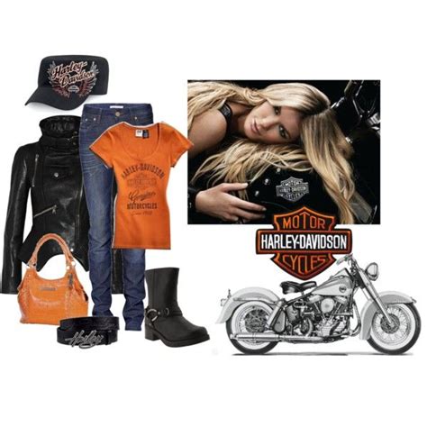 I work @ Harley Davidson. | Harley davidson clothing, Biker outfit ...