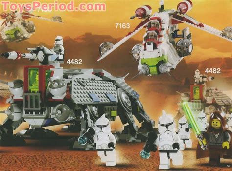 LEGO 4482 AT-TE Set Parts Inventory and Instructions - LEGO Reference Guide