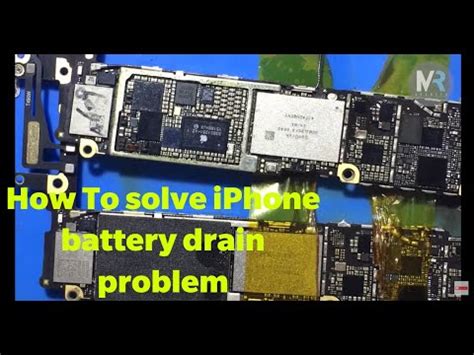 iPhone 6 auto drain battery problem solution: Ic chip Replacement: - YouTube