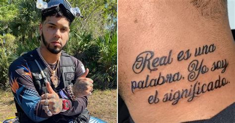 Anuel AA estrena nuevo tatuaje: "Real es una palabra, yo soy el ...