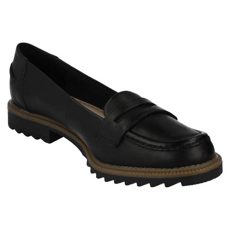 Ladies Clarks Loafers Shoes Griffin Milly | eBay