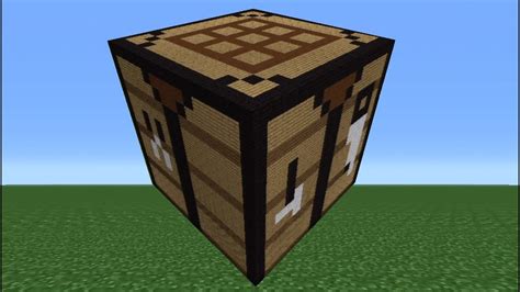 Minecraft Tutorial: How To Make A Crafting Table - YouTube