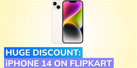 Flipkart Big Diwali sale: iPhone 14 available for under Rs 50,000 ...