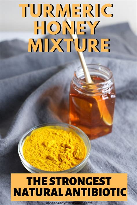 Turmeric Honey Mixture – The Strongest Natural Antibiotic | Turmeric and honey, Natural healing ...