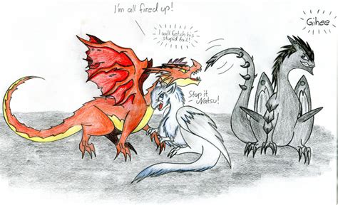 Fairy Tail Dragons by AristeaSturmschwinge on DeviantArt