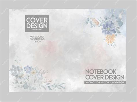 Premium Vector | Watercolor background and book cover design