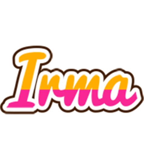 Irma Logo | Name Logo Generator - Smoothie, Summer, Birthday, Kiddo, Colors Style