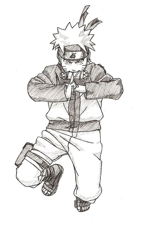 Naruto Pencil Drawing at GetDrawings | Free download