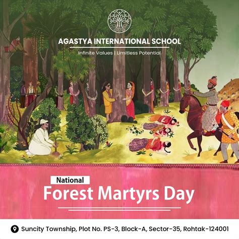 National Forest Martyrs Day 2021 - Agastya International School