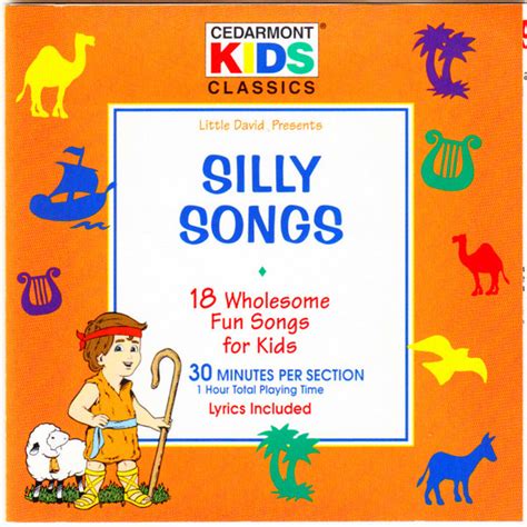 Cedarmont Kids - Little David Presents: Silly Songs (1995, Split-Track ...