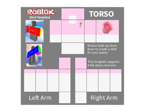 Roblox Shirt Template Transparent