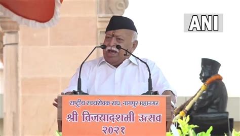 In Vijaya Dashami speech, RSS chief Mohan Bhagwat talks about J&K situation, slams OTT platforms