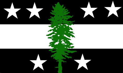 I designed a Cascadian War Flag. : vexillology