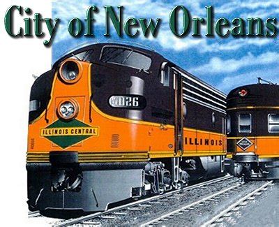 City of New Orleans, a Classic Train Song from Family Garden Trains TM