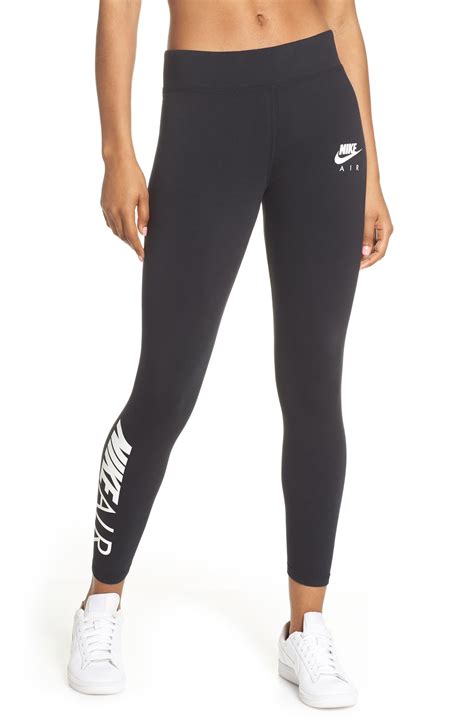 Nike Sportswear Air High Waist Leggings in Black - Lyst