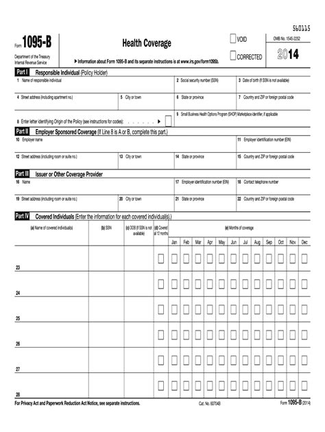 1095 B Form - Fill Out and Sign Printable PDF Template | airSlate SignNow