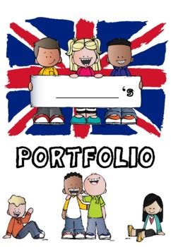 English Portfolio Cover Page by Milna's English Corner | TpT