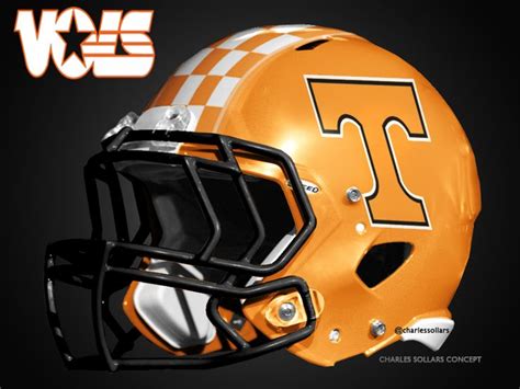 Unique Tennessee Vols Helmet Designs