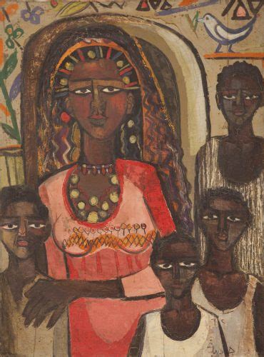 Portrait of a nubian family | Barjeel Art Foundation