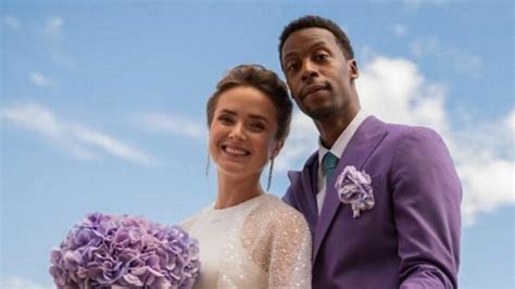 Here come the pictures! Gael Monfils and Elina Svitolina wedding ...