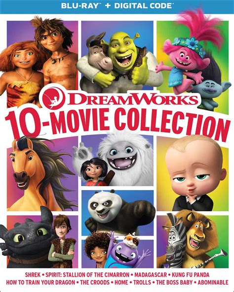 Amazon.com: DreamWorks 10-Movie Collection [Blu-ray] : Mike Myers, Matt Damon, Ben Stiller, Jack ...