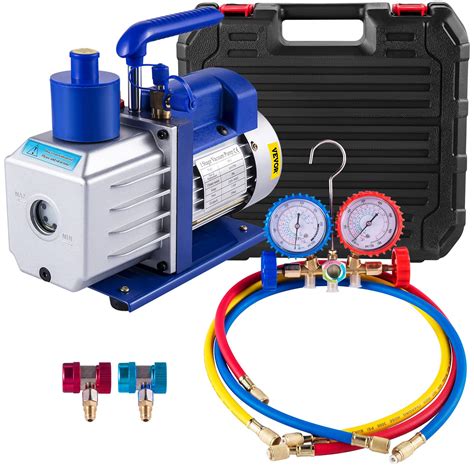 Buy Bestauto Vacuum Pump Kit 4.8CFM 1/3HP Single Stage HVAC A/C ...