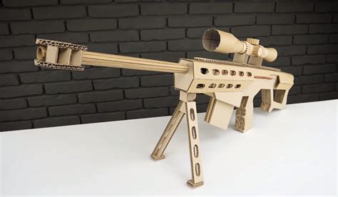 Have You Seen the Guy that Made a Cardboard Sniper Rifle?