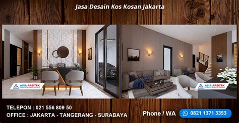 Jasa Desain Kos Kosan Jakarta - Asia Arsitek