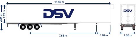 Box trailer – sizes, dimensions & capacity | DSV