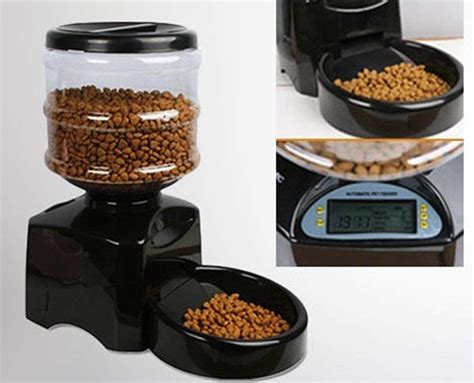 Automatic Cat Feeder Dog Feeder With Digital Display Timer For Feeding Animals *** Want to know ...