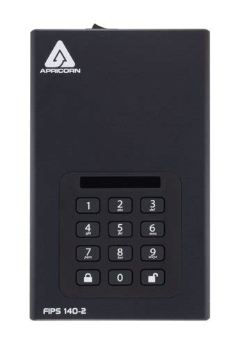 Buy Apricorn Aegis Padlock DT 256-Bit AES-XTS Encryption External Hard ...