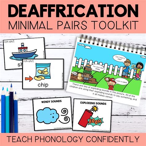 Deaffrication Therapy: Minimal Pairs Toolkit