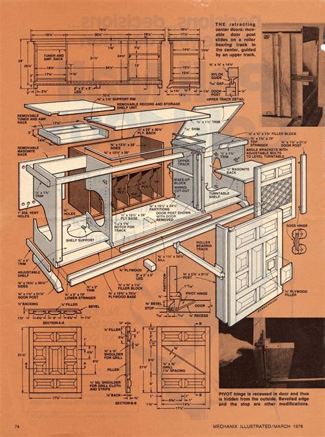 The Best Ideas for Diy Stereo Cabinet Plans - Home, Decoration, Style and Art Ideas