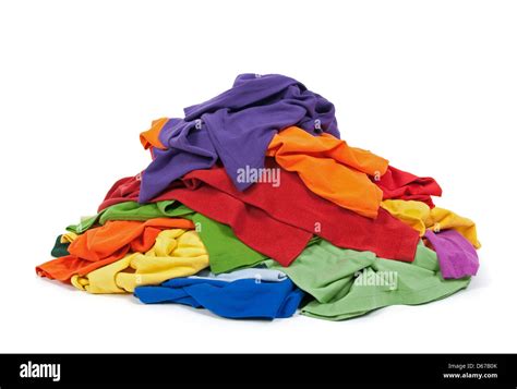 Pile of crumpled clothes hi-res stock photography and images - Alamy