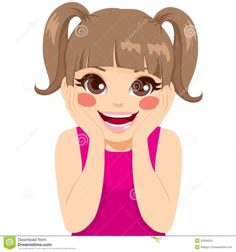 Smiling girl clipart - Clipground