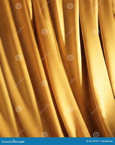 Gold Fabric stock image. Image of fabric, golden, backdrop - 26179727