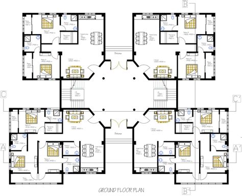 3Gen Flat Floor Plan - floorplans.click