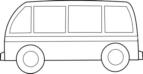 Free School Bus Outline, Download Free School Bus Outline png images ...