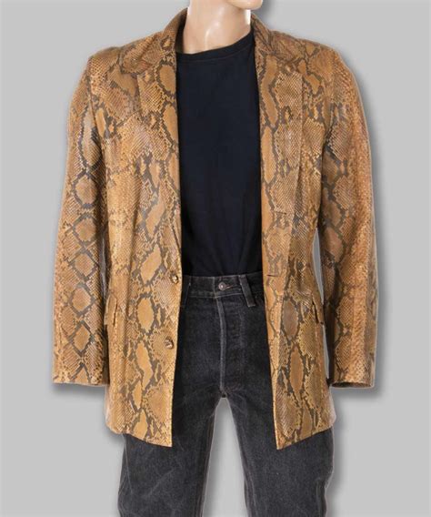 Nicolas Cage Wild at Heart Snakeskin Jacket | Nicolas Cage Snake Jacket