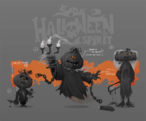 ArtStation - Halloween characters - Concept art