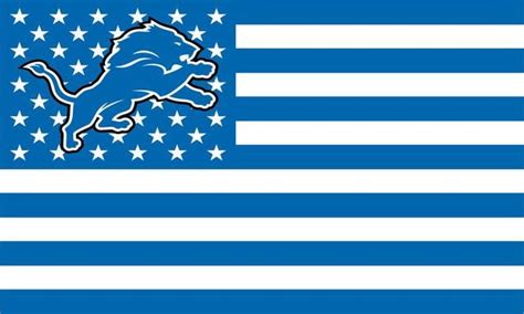 Fabulous Detroit Lions Flags Team Logo Banners 90x150 cm – Best Funny ...