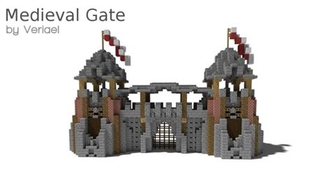 Veriael's | Medieval Gate / Castle Gate [Download] Minecraft Map