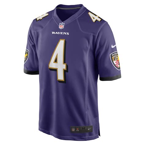 Men's Baltimore Ravens Zay Flowers Nike Purple 2023 NFL Draft First ...