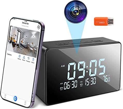 Top 10 Best Alarm Clock Spy Camera : Reviews & Buying Guide - Katynel